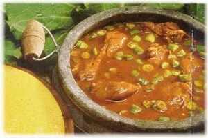Frango quiabo
