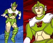 Femaleautobot green
