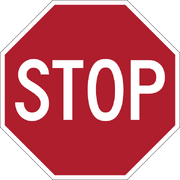 Stop sign MUTCD