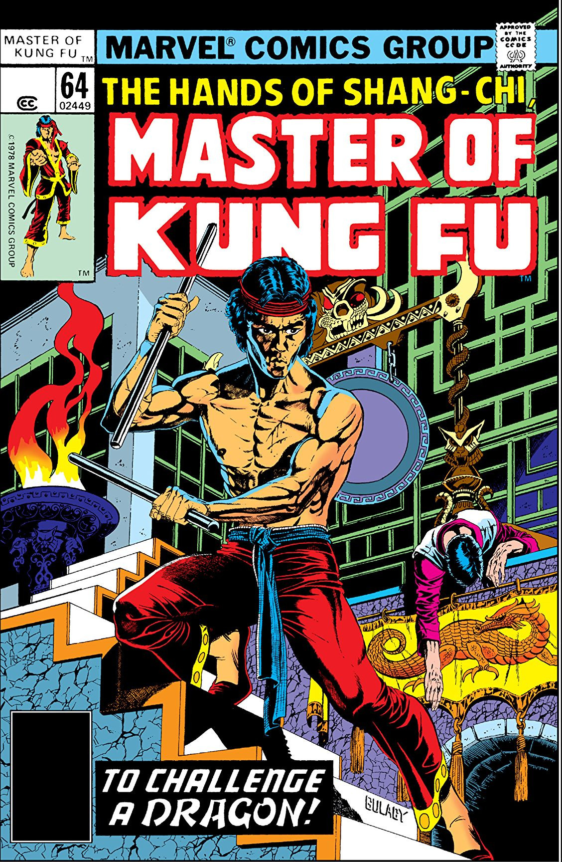 the master of kung fu marvel