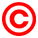 Copyright rouge