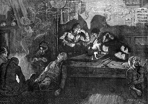 Opium smoking 1874