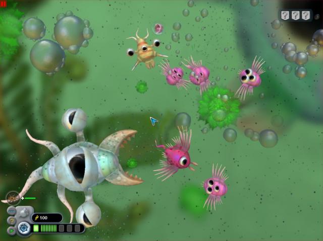 Spore aquatic stage mod