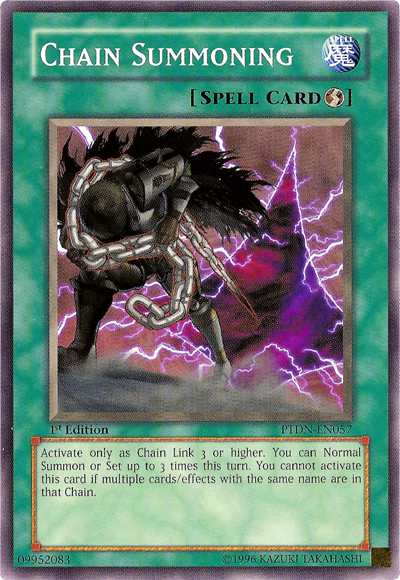 Chain Summoning - Yu-Gi-Oh! - It's time to Duel! - Wikia