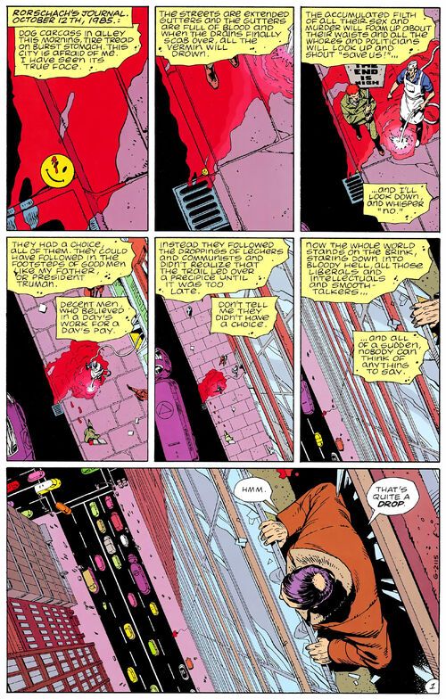 Rorschach's journal Watchmen Wiki the graphic novel and movie