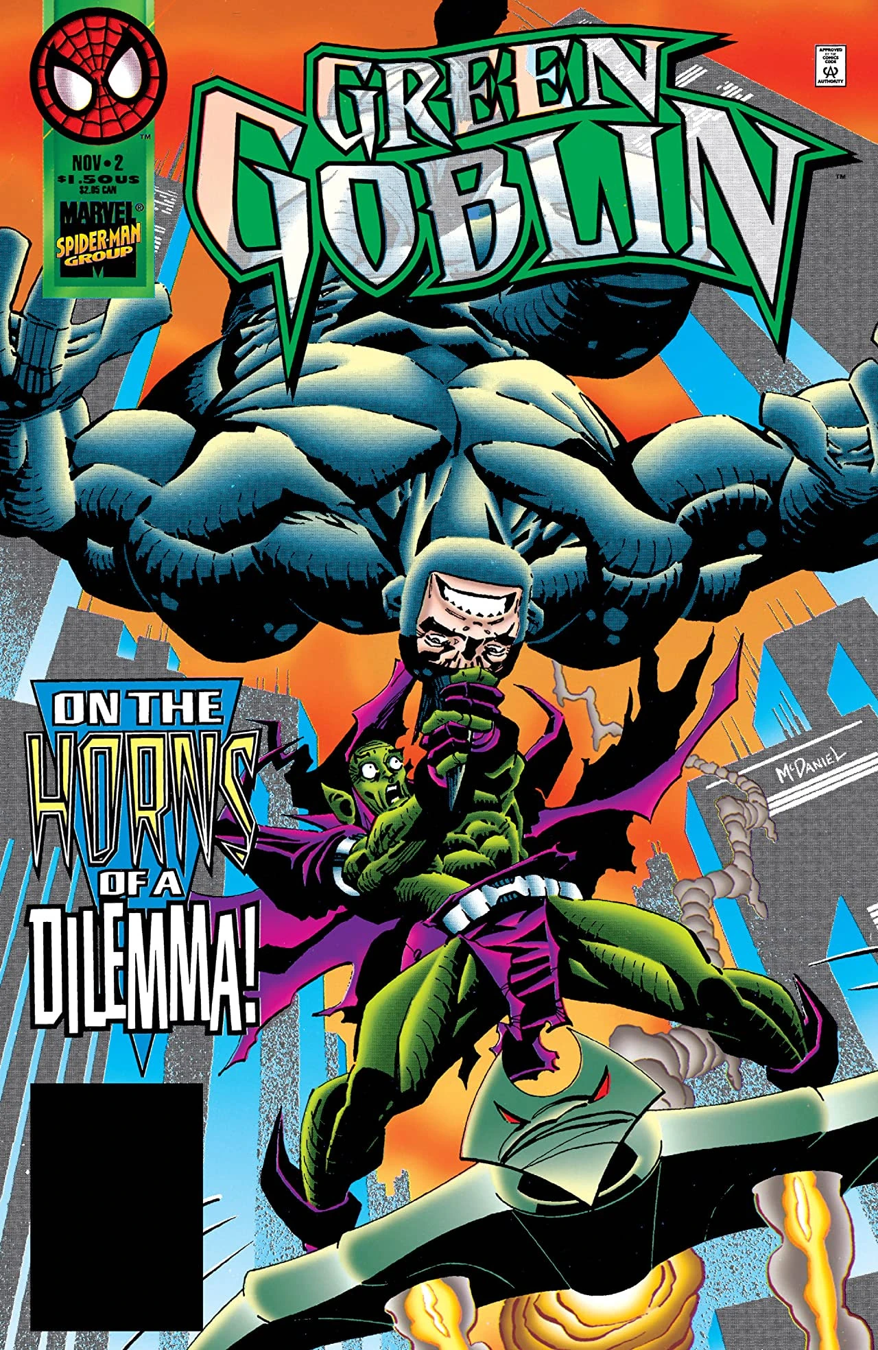 Green Goblin Vol 1 2 Marvel Comics Database