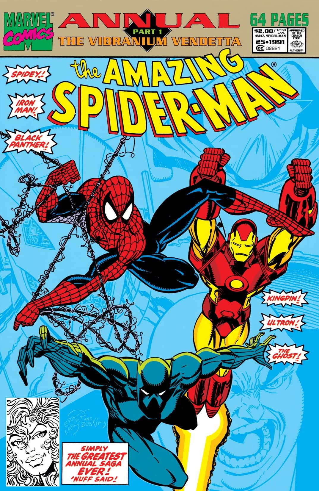 Amazing Spider Man Annual Vol 1 25   Marvel Comics Database