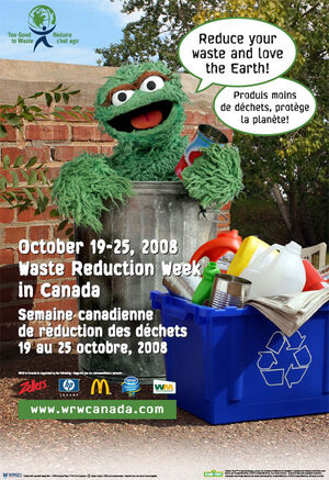 Waste reduction poster