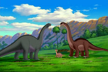 the land before time brontosaurus