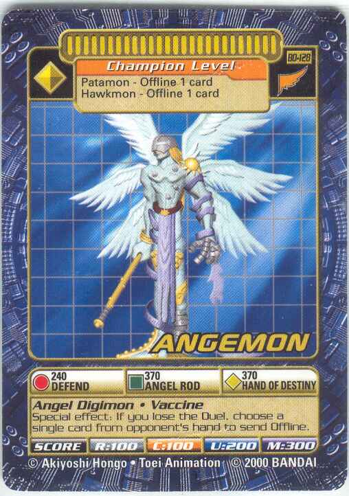 angewomon digimon card