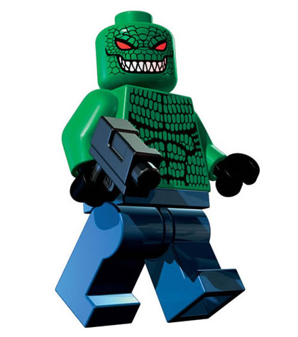 lizard spiderman lego