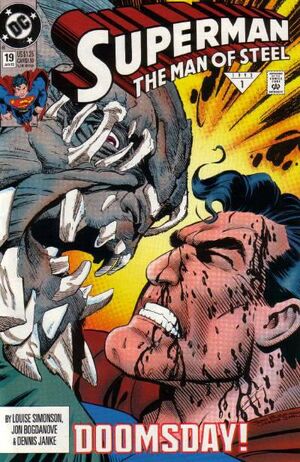 Cover for Superman: Man of Steel #19 (1993)