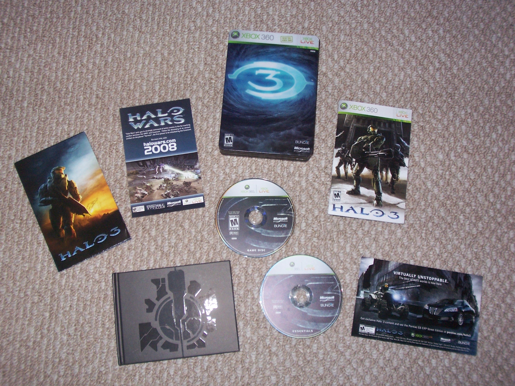 Image of contents, Halo 3 Standard