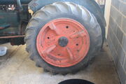 Dunlop rear cast iron wheel IMG 4522