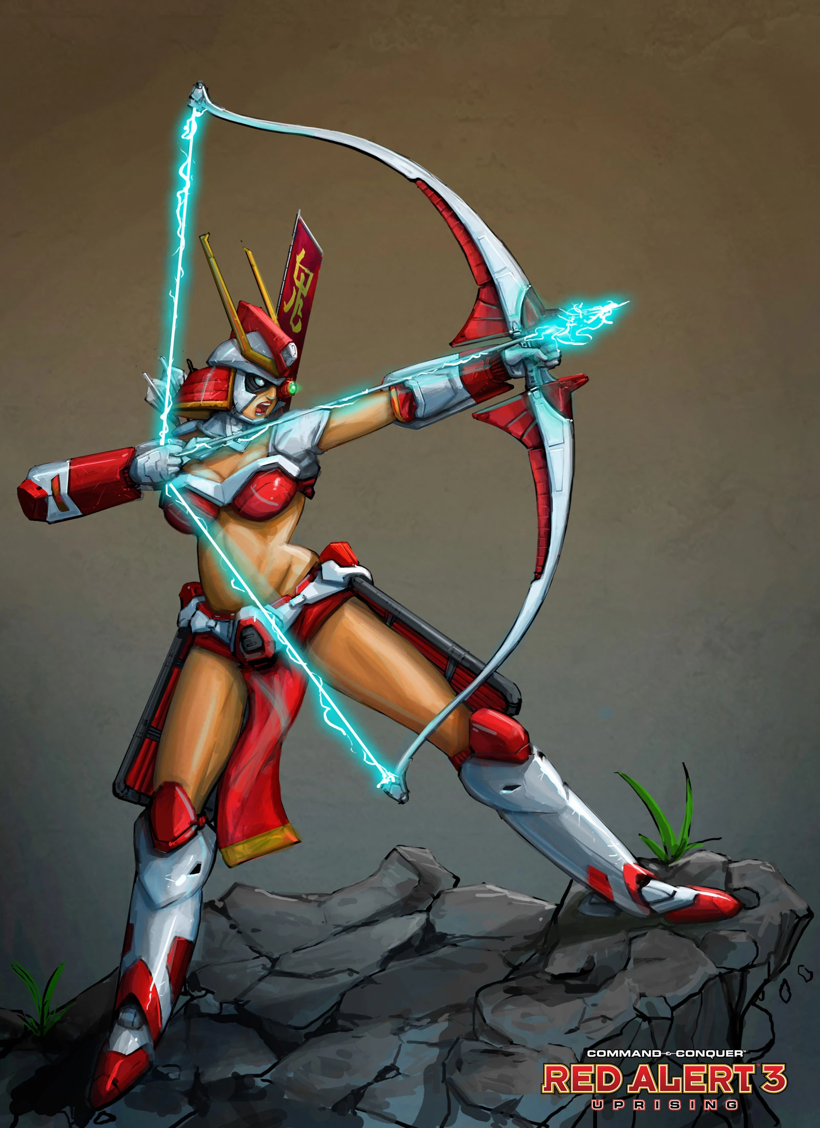 Red Alert 3 Archer Maiden Giant Bomb Command And Conquer Sci Fi Characters