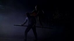 Human bat attacks John Doggett