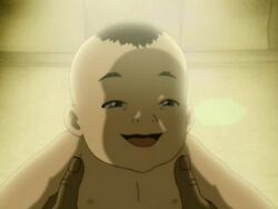 Aang as a baby