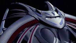 Andromedasbattlebladesdeployedforeandaft