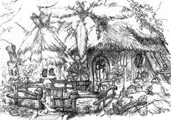 Black Mage Village Artwork