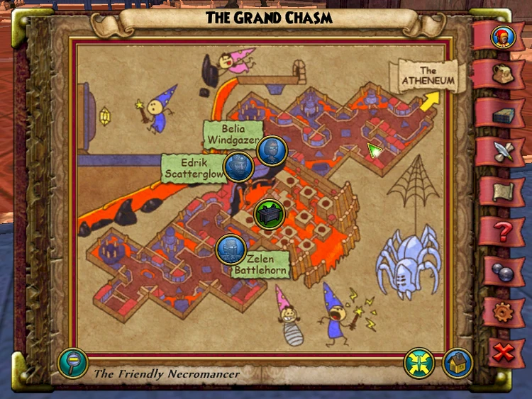 The Grand Chasm Wizard 101 Wiki Wizard 101 Quests, Items, Creatures