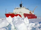 USCGC Healy in ice