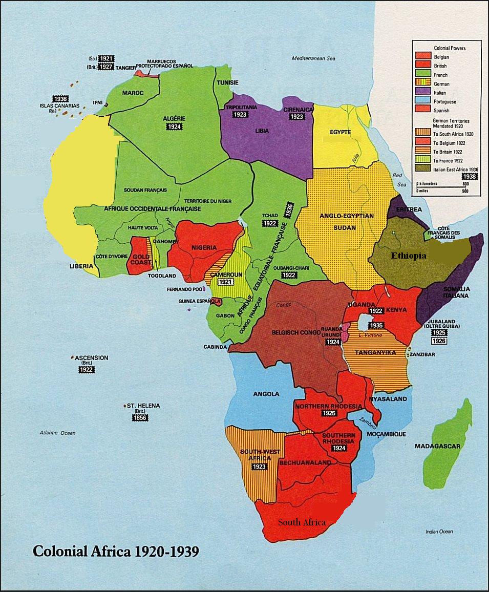 1914 Map Of Africa Kort Over Afrika 1914 Afrika Kort History Map