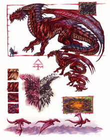 Red dragon anatomy - Ron Spencer