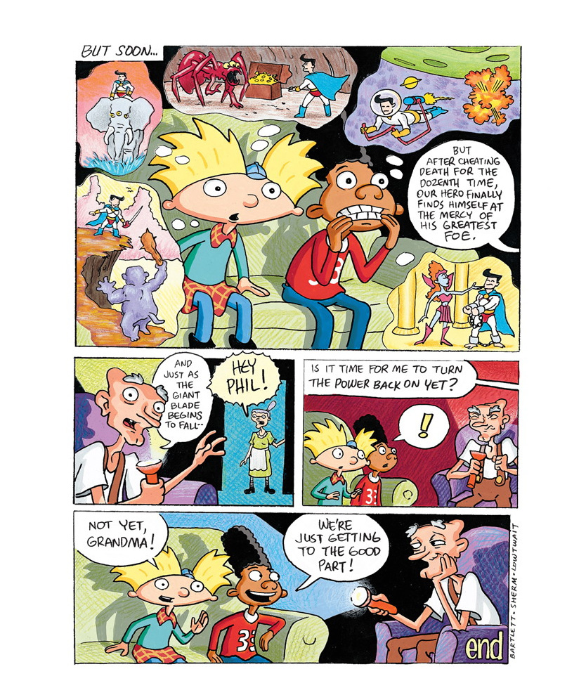 Comics Grandpa S Stories Hey Arnold Wiki