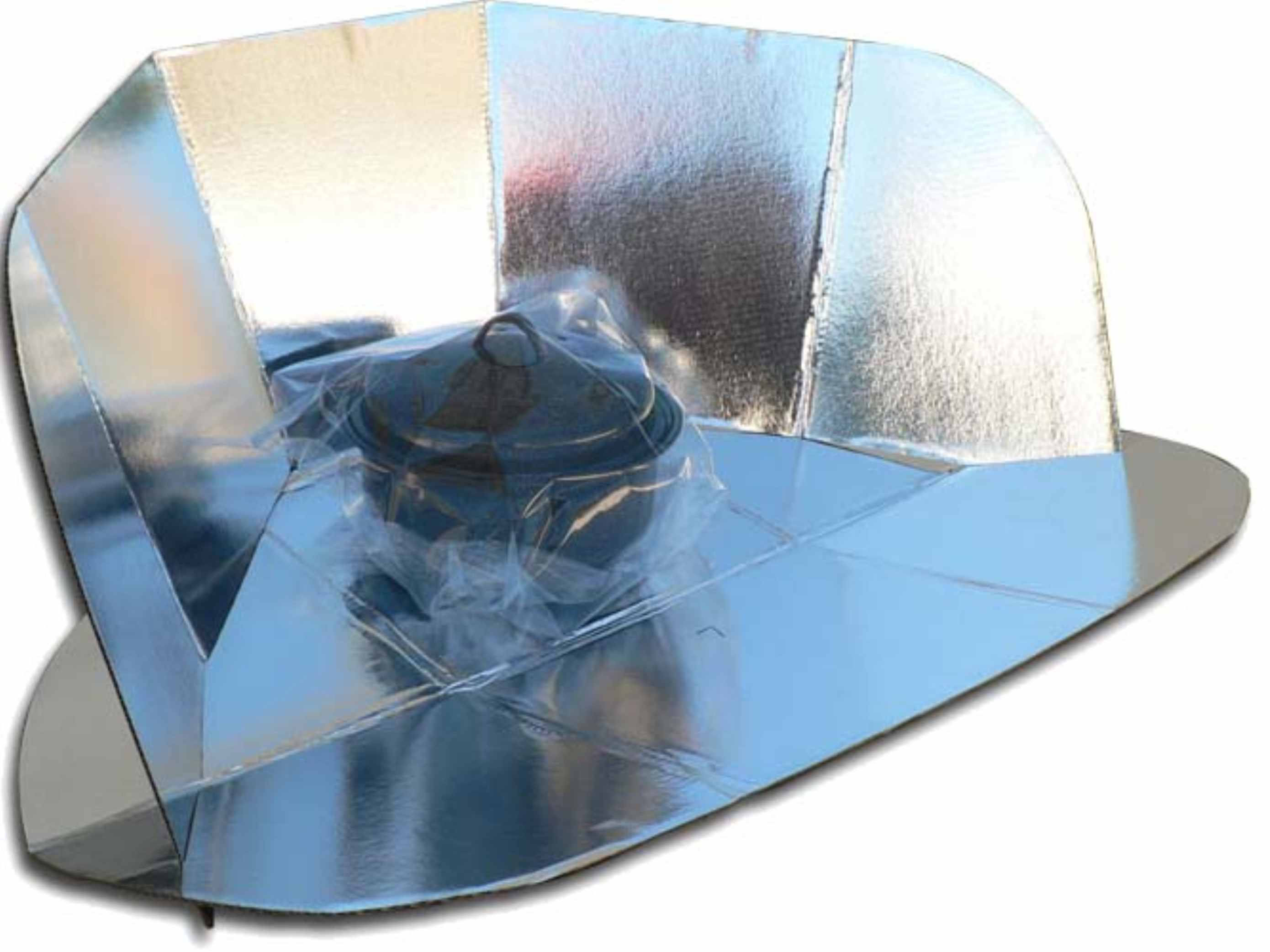 Solar panel cooker designs