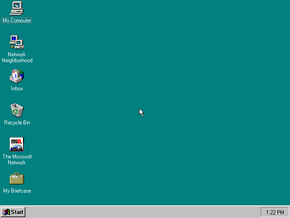 Am windows95 desktop