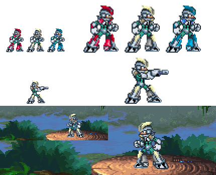 megaman x8 armor megaman x8 armor
