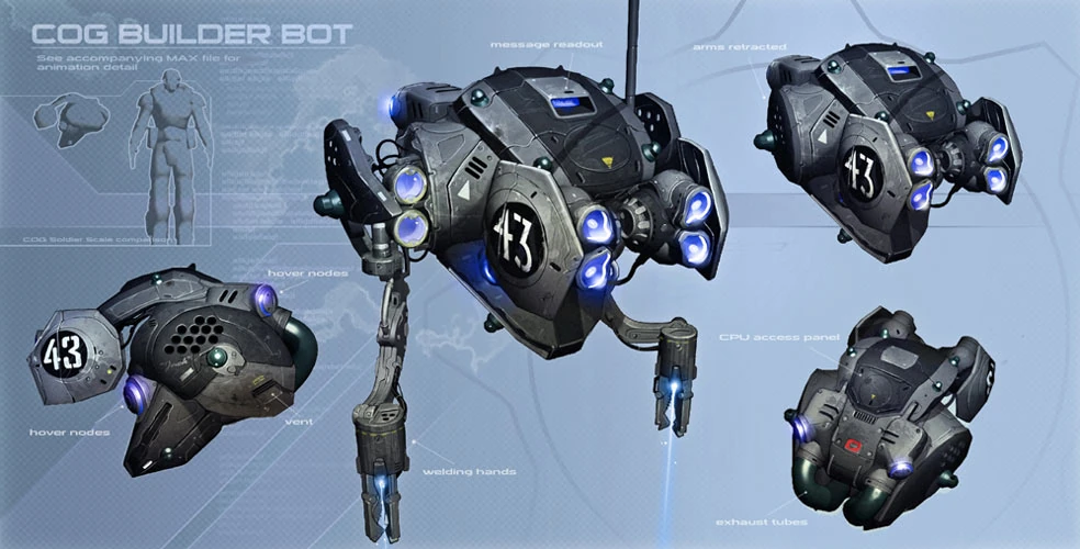 JACK (model) Gearspedia, the Gears of War wiki Gears of War, Gears