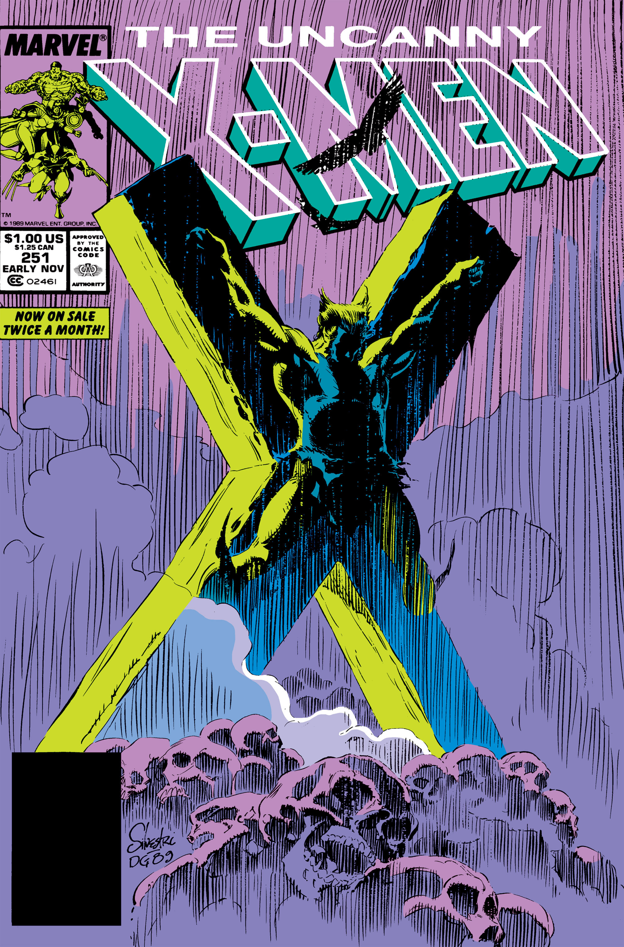 Uncanny XMen Vol 1 251 Marvel Comics Database Wikia