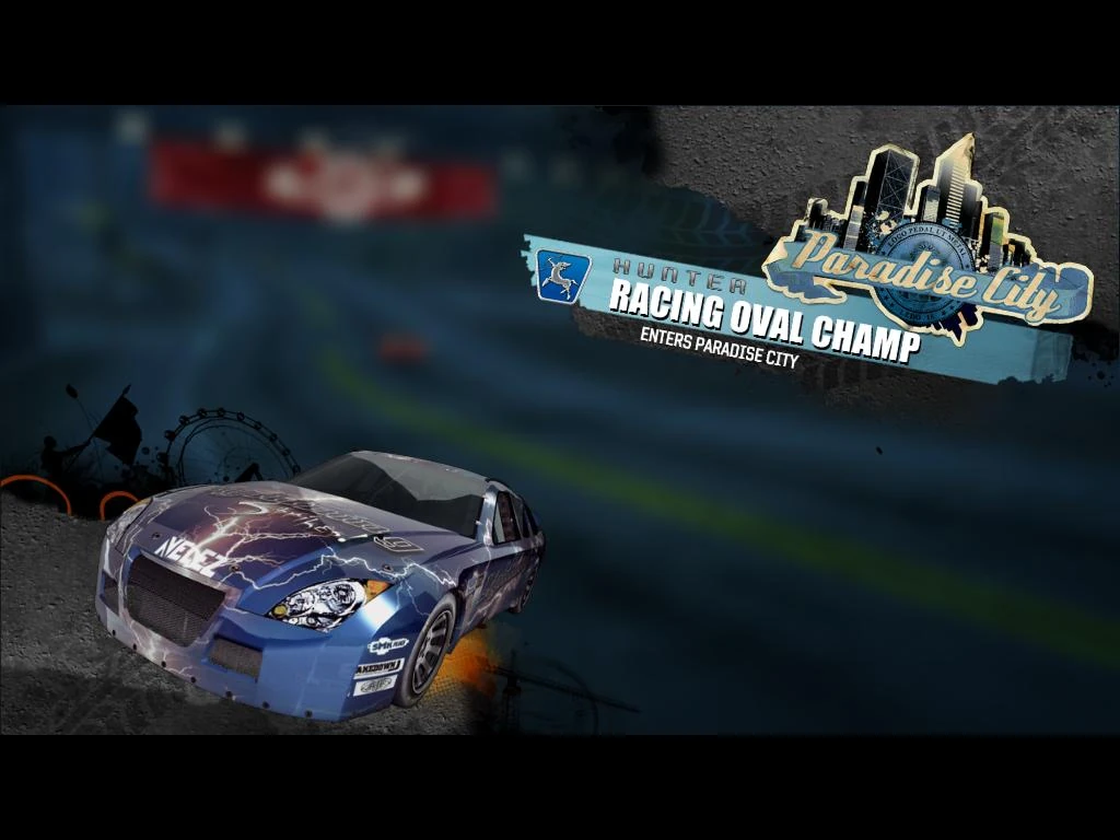 Hunter Racing Oval Champ Burnopedia, The Burnout Wiki Burnout cars