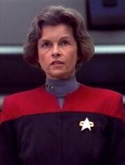 Geschnittene Szene - Bujold als Janeway