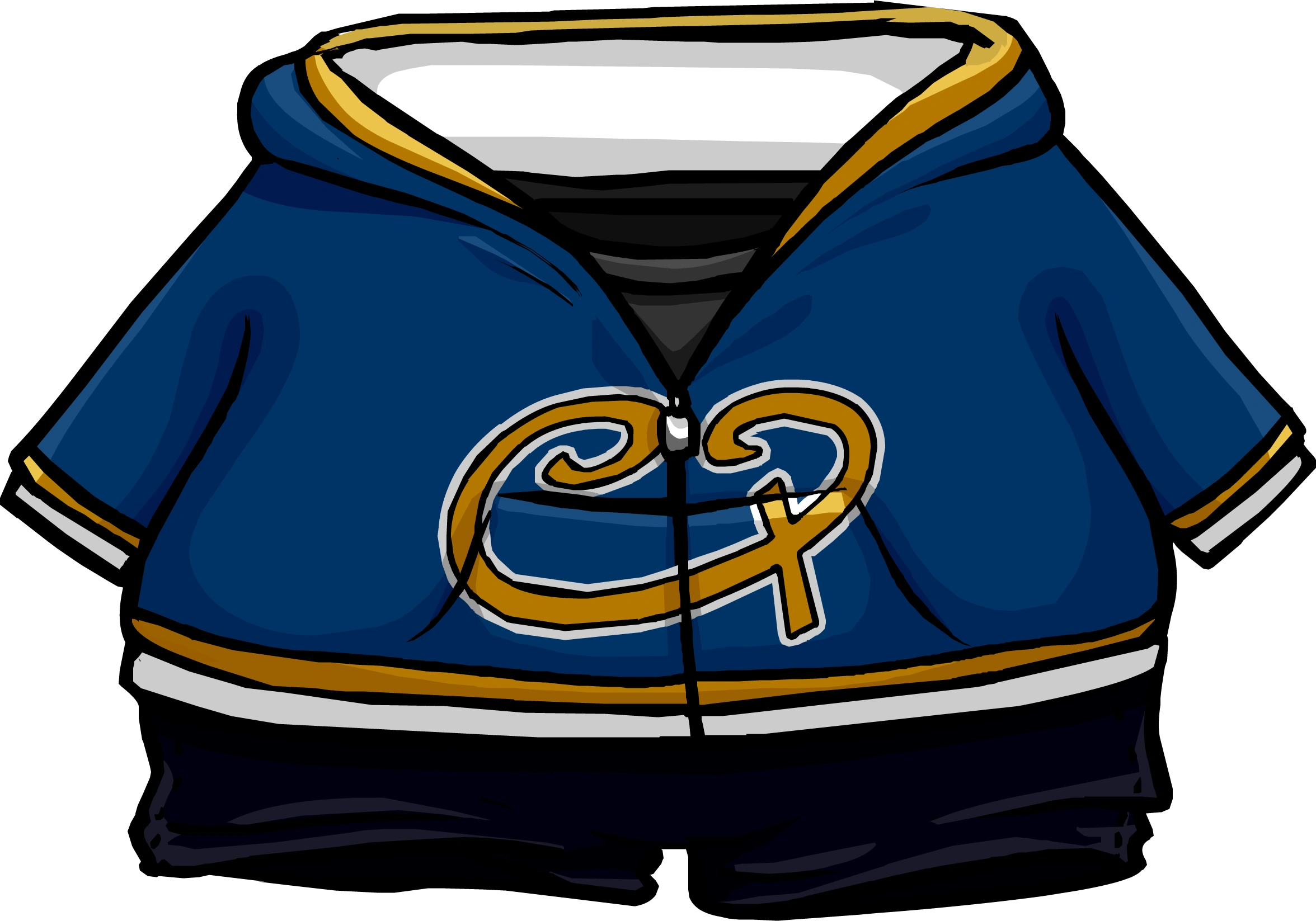 Blue CP Hoodie Outfit Club Penguin Wiki The free, editable