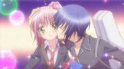 Ikuto kisses Amu