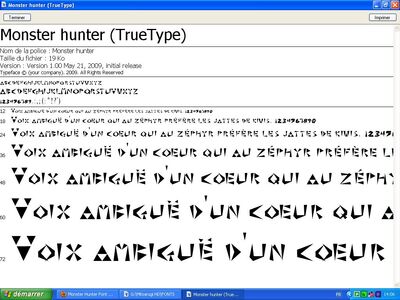 Mitsarugi font 1