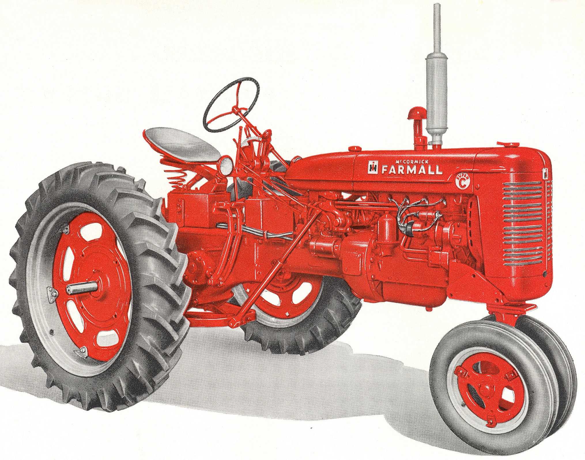 Image McCormick Farmall Super C 1953.JPG Tractor & Construction