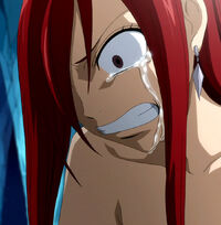 Erza's sorrow