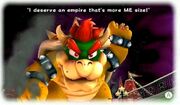 Bowser atacando castillo SMG2