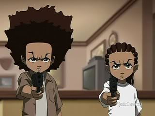 Image Huey And Riley With Guns The Boondocks Information Center