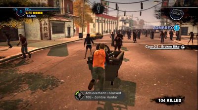 Dead rising 2 case 0 achievment zombie hunter