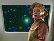 Neelix freut sich nicht über das Inneres des Nebels