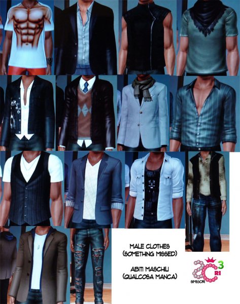 sims 3 clothing cc male
