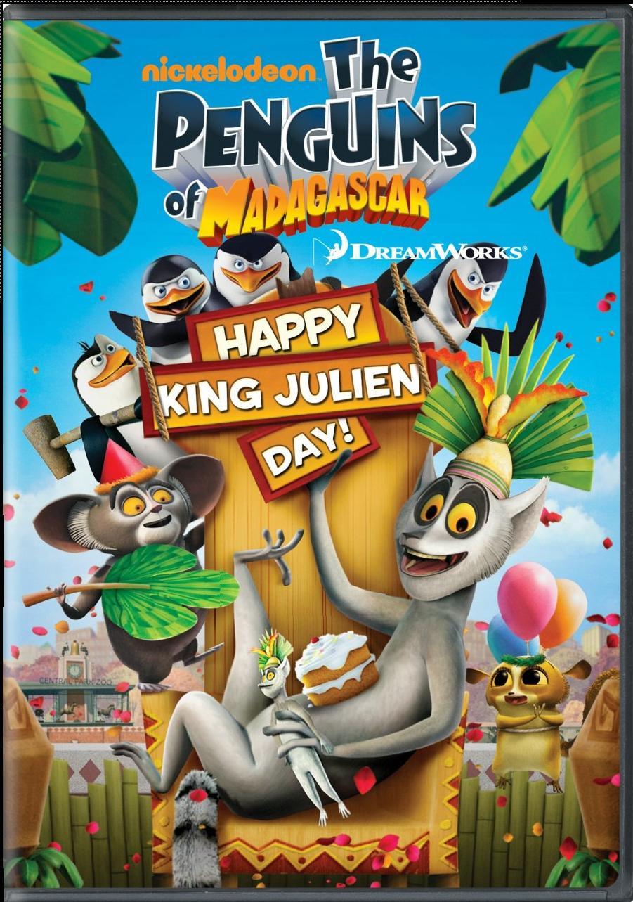 Los Pingüinos de Madagascar: ¡Feliz día del rey Julien!