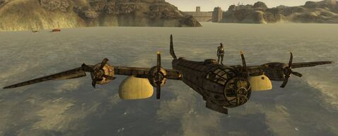 Crashed B-29 - The Fallout Wiki - Fallout: New Vegas And More