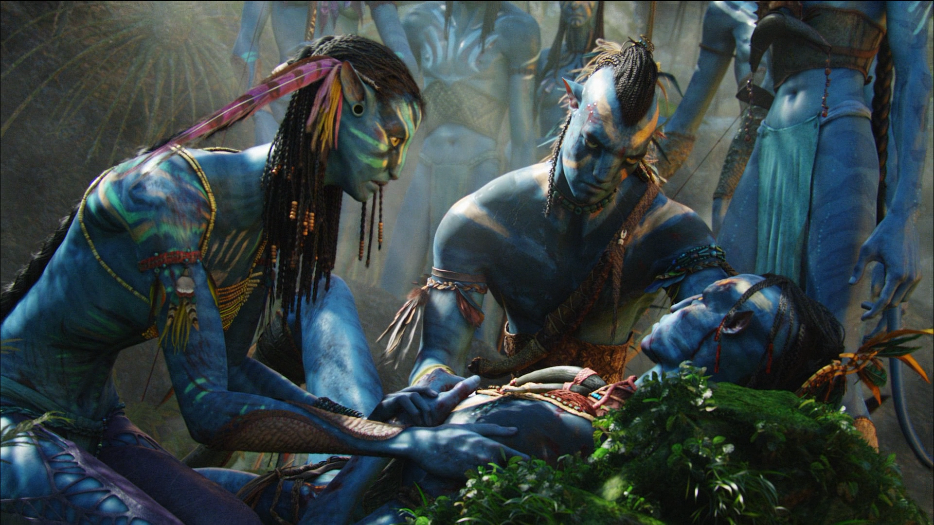 Jake Sully And Tsu Tey Avatar Wallpaper Image Tsu Tey Dying Hd Png Cameron S Avatar Wiki
