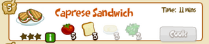 Caprese Sandwich