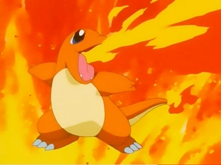 flame action charmander